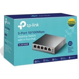 Switch 5 ports 10/100 Mbps...