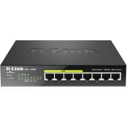 Switch DGS-1008P 8 Ports...